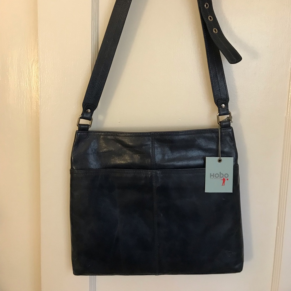 Brand new Navy HOBO cross-body bag